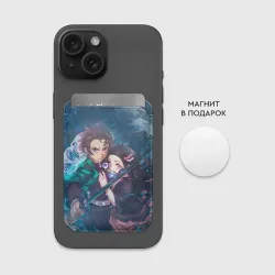 Картхолдер Magsafe магнитный Kimetsu no Yaiba защитник - фото 2