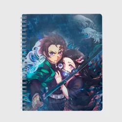 Тетрадь Kimetsu no Yaiba защитник