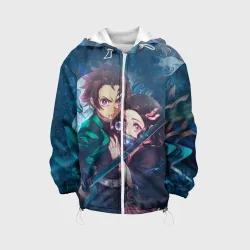 Детская куртка 3D Kimetsu no Yaiba защитник