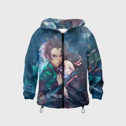 Детская ветровка 3D Kimetsu no Yaiba защитник