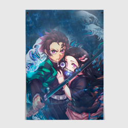 Постер Kimetsu no Yaiba защитник