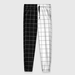 Женские брюки 3D Black and White