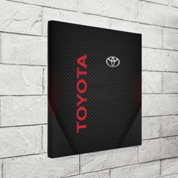 Холст квадратный Toyota Тойота - фото 2