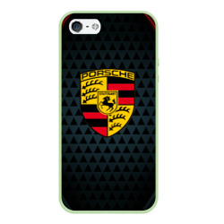 Чехол для iPhone 5/5S матовый Porsche Порше