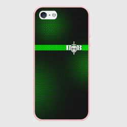 Чехол для iPhone 5/5S матовый Пограничные Войска