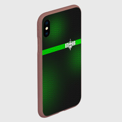 Чехол для iPhone XS Max матовый Пограничные Войска - фото 2