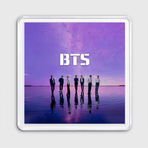 Магнит 55*55 BTS