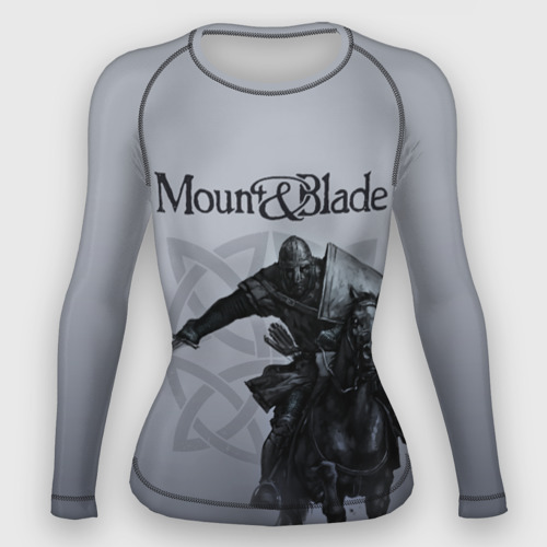 Женский рашгард 3D Mount and Blade, цвет 3D печать