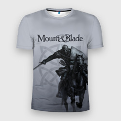 Мужская футболка 3D Slim Mount and Blade