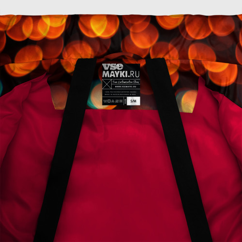 Женская зимняя куртка Oversize Боке, цвет красный - фото 7
