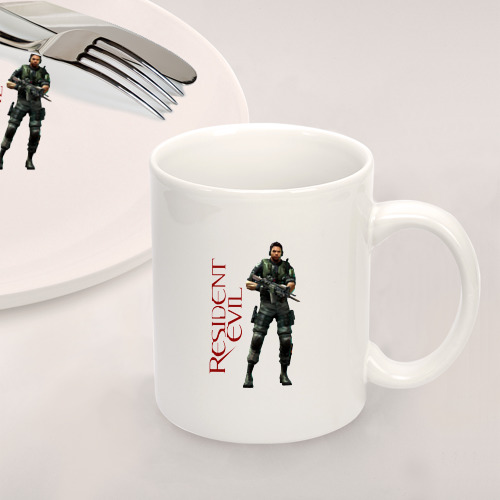 Набор: тарелка + кружка Resident Evil game - фото 2