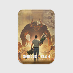 Картхолдер Magsafe магнитный Serious Sam 4