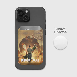 Картхолдер Magsafe магнитный Serious Sam 4 - фото 2
