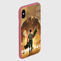 Чехол для iPhone XS Max матовый Serious Sam 4 - фото 2