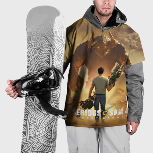 Накидка на куртку 3D Serious Sam 4, цвет 3D печать