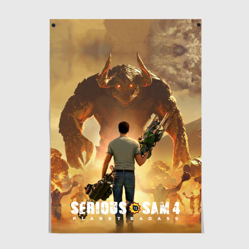 Постер Serious Sam 4