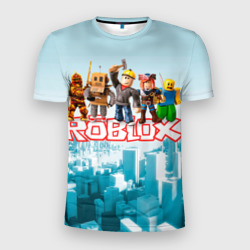 Мужская футболка 3D Slim Roblox [5]