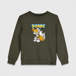 Детский свитшот хлопок Sonic