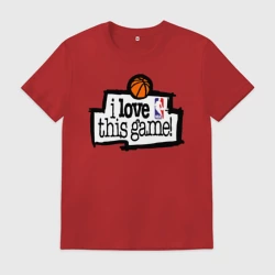 Мужская футболка хлопок BasketBall Style