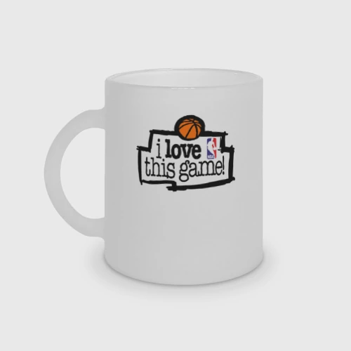 Кружка матовая стеклянная BasketBall Style