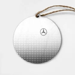 Деревянная игрушка круг Mercedes-Benz