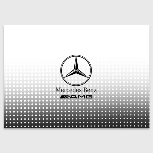Поздравительная открытка Mercedes-Benz
