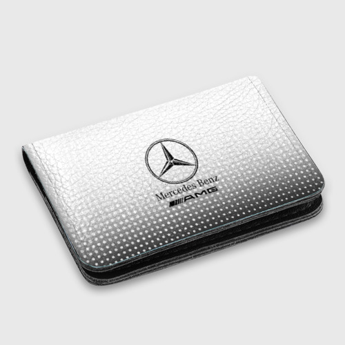 Картхолдер с принтом Mercedes-Benz, цвет черный