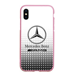 Чехол для iPhone XS Max матовый Mercedes-Benz