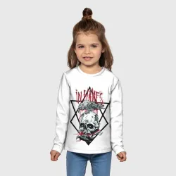 Детский лонгслив 3D In Flames - фото 2