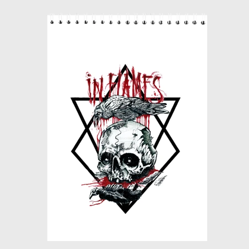 Скетчбук In Flames