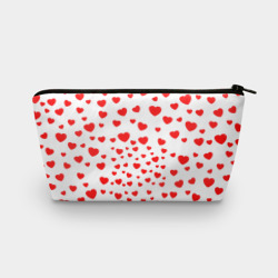 Косметичка 3D Сердечки