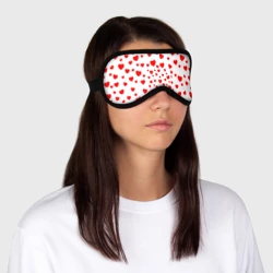 Маска для сна 3D Сердечки - фото 2