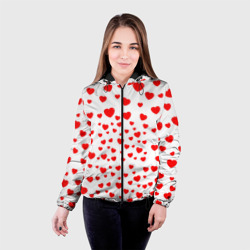 Женская куртка 3D Сердечки - фото 2