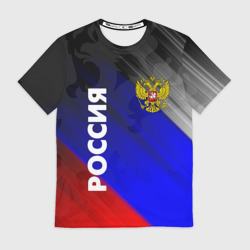 Мужская футболка 3D Россия