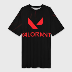 Платье-футболка 3D Valorant