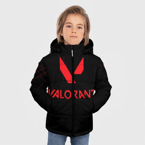 Зимняя куртка для мальчиков 3D Valorant - фото 3