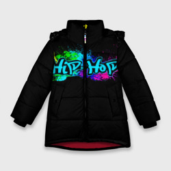 Зимняя куртка для девочек 3D Hip-Hop