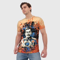 Мужская футболка 3D Сталин Oko - фото 2