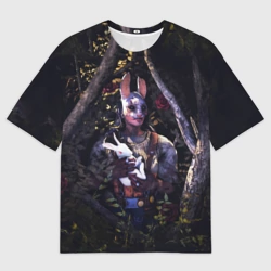 Женская футболка oversize 3D Dead by Daylight