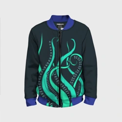 Детский бомбер 3D Щупальца осьминога