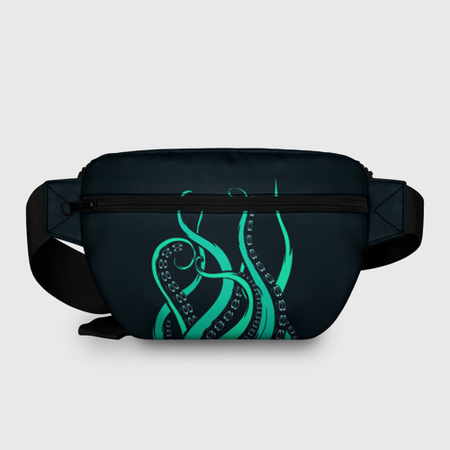 Поясная сумка 3D с принтом Щупальца осьминога, вид сзади #1