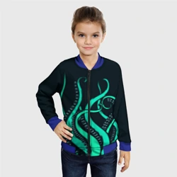 Детский бомбер 3D Щупальца осьминога - фото 2
