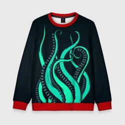 Детский свитшот 3D Щупальца осьминога