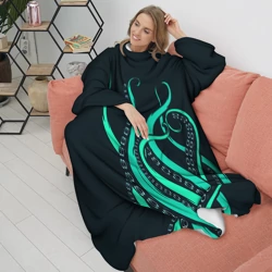 Плед с рукавами Щупальца осьминога - фото 2