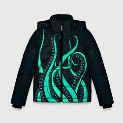 Зимняя куртка для мальчиков 3D Щупальца осьминога