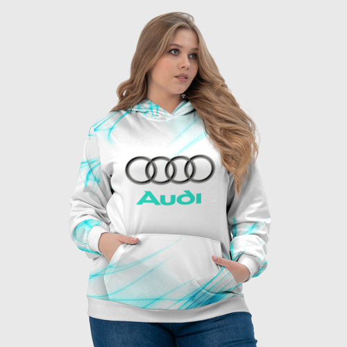 Женская толстовка 3D Audi, цвет 3D печать - фото 6