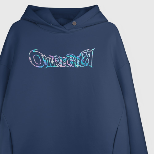 Женское худи Oversize хлопок Otricala - фото 3