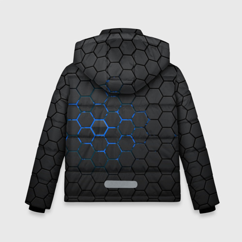 Зимняя куртка для мальчиков 3D с принтом Crysis, вид сзади #1