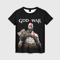 Женская футболка 3D God of War