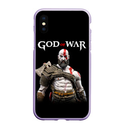 Чехол для iPhone XS Max матовый God of War